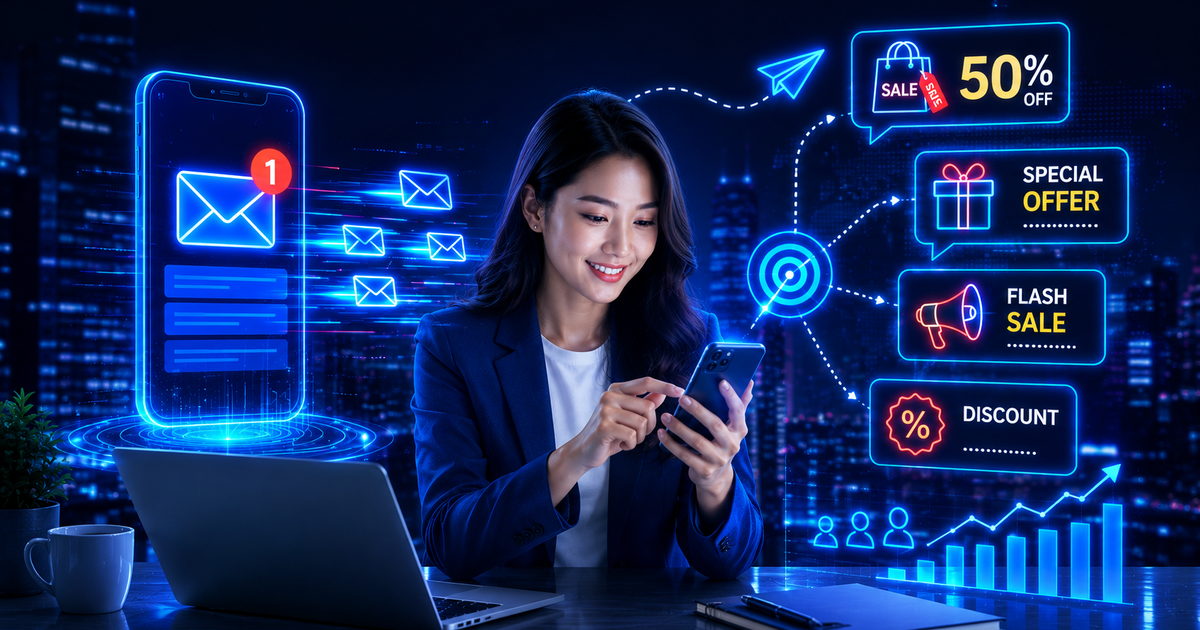 ส่ง SMS Marketing และโปรโมชั่น